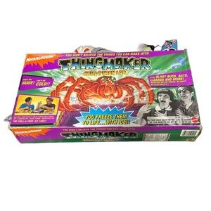 Nickelodeon Thingmaker Chill-A-Tron Lab by Mattel -Slimy Bugs Bats & Lizards Kit